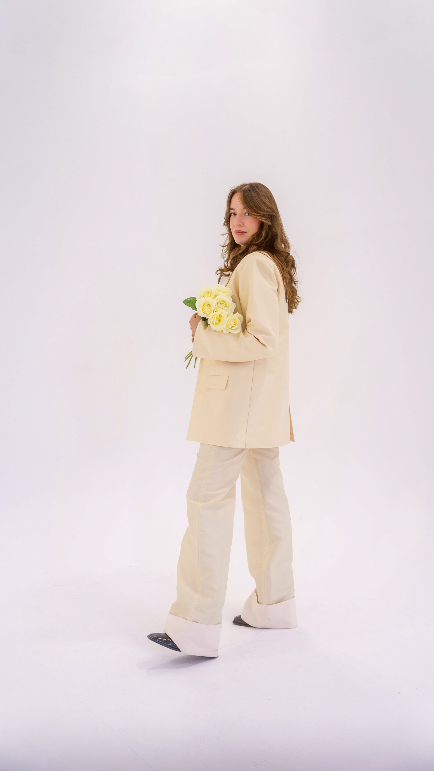 Pantalon costume Kabeerah bicolore
